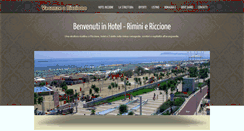 Desktop Screenshot of hotelriminiriccione.net