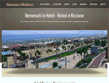 Tablet Screenshot of hotelriminiriccione.net